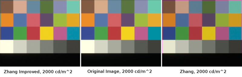 MCC image comparison at 2000cd/m^2